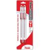 Pentel BK90BP2B RSVP Red Ballpoint Pen 2 Count