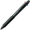 Pentel Ballpoint Pen Vicuna, Fine, Black, Red, Blue, Green, Black (BXC47A)(Black)
