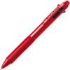 Pentel Ballpoint Pen Vicuna, Fine, Black, Red, Blue, Green, Black (BXC47A)(Red)