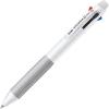 Pentel Ballpoint Pen Vicuna, Fine, Black, Red, Blue, Green, Black (BXC47A)(White)
