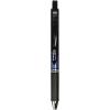 Pentel EnerGel RTX Retractable Liquid Gel Pen, (0.5mm), Fine Line, Metal Tip, Assorted Ink Colors, Pack of 5 (BLN75BP5M)(Black)