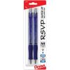 Pentel RSVP Super RT Ballpoint Pen, (1.0mm) Medium Line, Blue Ink, 2-Pk – BX480BP2C(Blue)