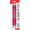 Pentel RSVP Super RT Ballpoint Pen, (1.0mm) Medium Line, Blue Ink, 2-Pk – BX480BP2C(Pink)