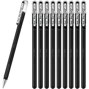 Pentel Ballpoint Pen Color Matte Hop Complete Set, 21 Colors K110-V21ST(Black)