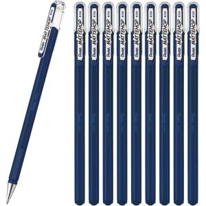 Pentel Ballpoint Pen Color Matte Hop Complete Set, 21 Colors K110-V21ST(blue (navy blue))