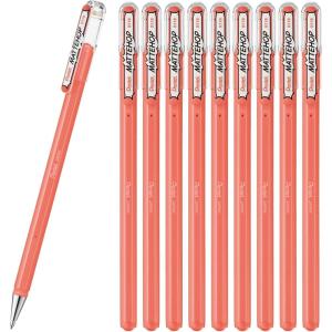 Pentel Ballpoint Pen Color Matte Hop Complete Set, 21 Colors K110-V21ST(coral pink)