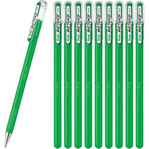 Pentel Ballpoint Pen Color Matte Hop Complete Set, 21 Colors K110-V21ST(green)