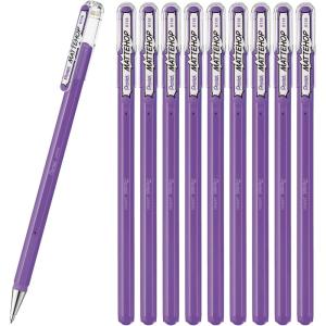 Pentel Ballpoint Pen Color Matte Hop Complete Set, 21 Colors K110-V21ST(light violet)
