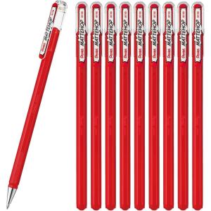 Pentel Ballpoint Pen Color Matte Hop Complete Set, 21 Colors K110-V21ST(red)