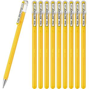 Pentel Ballpoint Pen Color Matte Hop Complete Set, 21 Colors K110-V21ST(yellow)