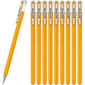 Pentel Ballpoint Pen Color Matte Hop Complete Set, 21 Colors K110-V21ST(yellow orange)