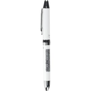 Pentel Multi Function Pen Vicuna EX, Fine Ballpoint Pen and 0.5mm Mechanical Pencil, Blue (BXW1375C)(Pearl White)