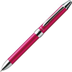 Pentel Multi Function Pen Vicuna EX, Fine Ballpoint Pen and 0.5mm Mechanical Pencil, Blue (BXW1375C)(Pink)