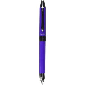 Pentel Multi Function Pen Vicuna EX, Fine Ballpoint Pen and 0.5mm Mechanical Pencil, Blue (BXW1375C)(Violet)