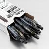 Pentel BL107A EnerGel-X Retractable Roller Gel Pen, .7mm, Black Barrel/Ink, Dozen