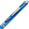 Pentel® EnerGel™ Deluxe RTX Retractable Liquid Gel Pens, Fine Point, 0.5 mm, 54% Recycled, Blue Barrel, Black Ink, Pack Of 12 Pens(Blue)