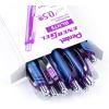 Pentel® EnerGel™ Deluxe RTX Retractable Liquid Gel Pens, Fine Point, 0.5 mm, 54% Recycled, Blue Barrel, Black Ink, Pack Of 12 Pens(Violet)