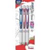 Pentel EnerGel Pearl RTX Retractable Liquid Gel Pen, (0.7mm), Medium Line, Needle Tip, Assorted Ink Colors, Pack of 4 (BLN77WBP4M)(Assorted 2)