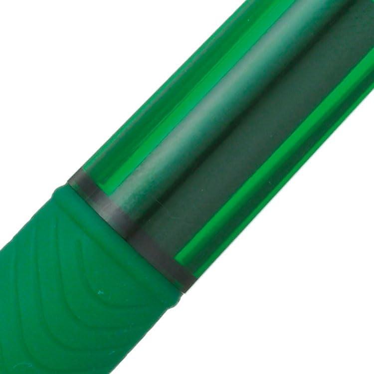 imagePentel BL107C EnerGelX Retractable Roller Gel Pen 7mm Blue BarrelInk DozenGreen