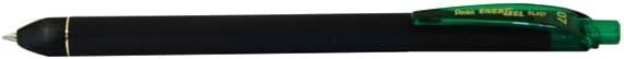 imagePentel EnerGel Kuro Liquid Gel Pen 07mm Medium line Black Ink 12 Pack BL437R1AGreen