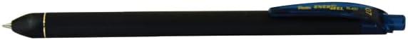 imagePentel EnerGel Kuro Liquid Gel Pen 07mm Medium line Black Ink 12 Pack BL437R1ANavy Blue