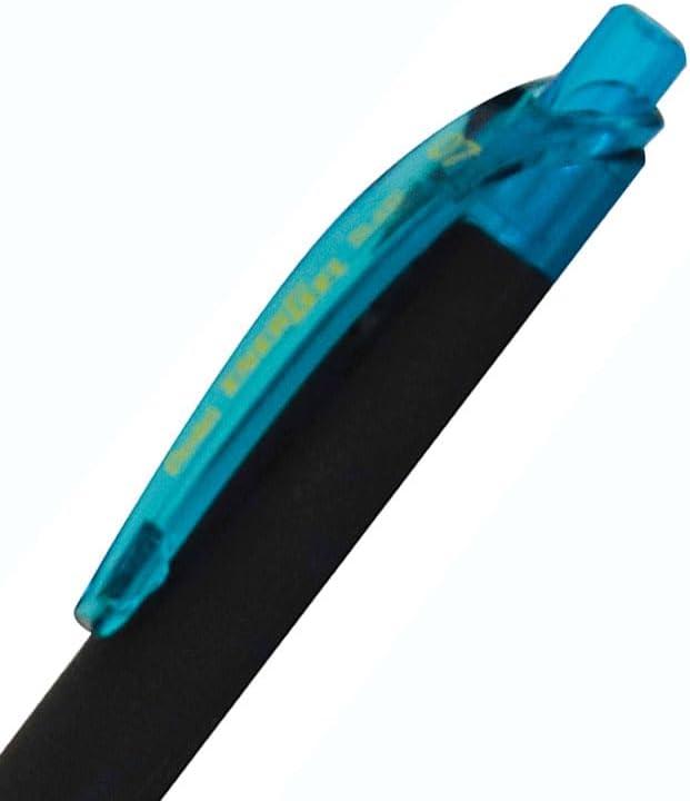 imagePentel EnerGel Kuro Liquid Gel Pen 07mm Medium line Black Ink 12 Pack BL437R1ATurquoise