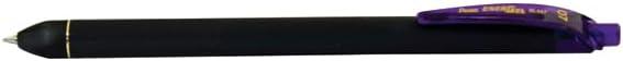 imagePentel EnerGel Kuro Liquid Gel Pen 07mm Medium line Black Ink 12 Pack BL437R1AViolet