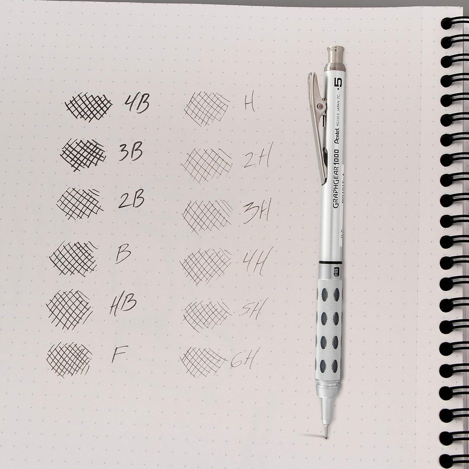 imagePentel Super HighPolymer 05mm Lead Size 12 Pack C505BPHBK62B