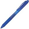 Pentel BL107C EnerGel-X Retractable Roller Gel Pen, .7mm, Blue Barrel/Ink, Dozen(Blue)
