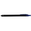 Pentel EnerGel Kuro Liquid Gel Pen, (0.7mm) Medium line, Black Ink, 12 Pack (BL437R1-A)(Blue)