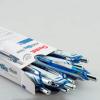 Pentel EnerGel RTX Pearl Retractable Liquid Gel Pen, (0.7mm) Medium Line, Needle Tip, Blue Ink, 12 pack (BLN77PW-C)(Blue)