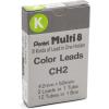 Pentel Arts 8 Colour Pencil Lead Refill, Light Green, 24 Pieces of Lead (CH2-K)