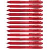 Pentel BL107C EnerGel-X Retractable Roller Gel Pen, .7mm, Blue Barrel/Ink, Dozen(Red)