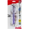 Pentel EnerGel Alloy Gel Pen Medium Point Black Ink (BL407BP)(Violet)