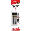 Pentel Super Hi-Polymer Lead Refill (1.3mm) B, 8Pcs/Tube, 2Pk,Red White(8 Count (Pack of 2))