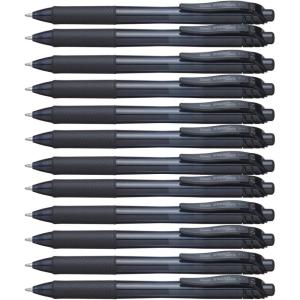 Pentel 798172 EnerGel-X RollerGel Retractable Gel Pens Bold Point Black Ink
