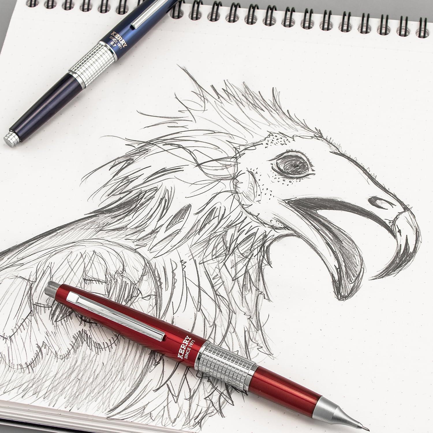 imagePentel Sharp Kerry Automatic Pencil 05mm Lead Size Red Barrel 1 Each P1035BBlue