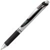 Pentel Energel 0.7 mm Deluxe RTX Liquid Gel Ink Pens, Metal Tip, Pack of 5 Black Pens with 3 Refills