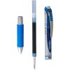 Pentel Energel 0.7 mm Liquid Gel Ink Pens – Metal Tip – Pack of 5 Blue Deluxe RTX Pens with 3 Refills