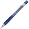 Pentel Quicker Clicker Automatic Pencil, 0.7mm Lead Size, Transparent Blue Barrel, Box of 12 (PD347TC)(Blue Barrel)