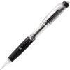 Pentel Twist Erase CLICK Mechanical Pencil, Pack of 12, (0.5mm), Clear Barrel, Black Grip, Box of 12 (PD275TA)