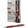 Pentel Twist-Erase III Mechanical Pencil, (0.9mm), Red Barrel(Red)