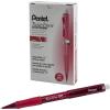 Pentel Twist-Erase EXPRESS Mechanical Pencil 0.9mm, Red Barrel, Box of 12 (QE419B)