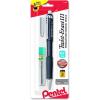 Pentel Twist-Erase III Mechanical Pencil, (0.7mm) Medium Line, with Lead and Eraser Refills (QE517LEBP)