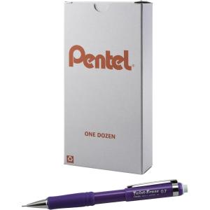 Pentel Twist-Erase III Mechanical Pencil, (0.7mm), Violet Barrel