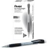 Pentel AL17C Champ Mechanical Pencil, 0.7 mm, Blue Barrel, Dozen(Black)