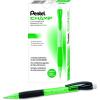 Pentel AL17C Champ Mechanical Pencil, 0.7 mm, Blue Barrel, Dozen(Green)