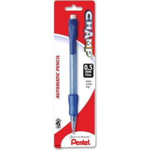 Pentel AL17C Champ Mechanical Pencil, 0.7 mm, Blue Barrel, Dozen(Assorted)