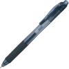 Pentel BLN105A EnerGel-X Retractable Roller Gel Pen, .5mm, Black Barrel/Ink, Dozen(12 Count (Pack of 2))