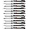 Pentel 163803 EnerGel Pearl Deluxe RTX Retractable Gel Pens Medium Point(Black)